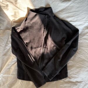 Adidas mock neck zip up sweater